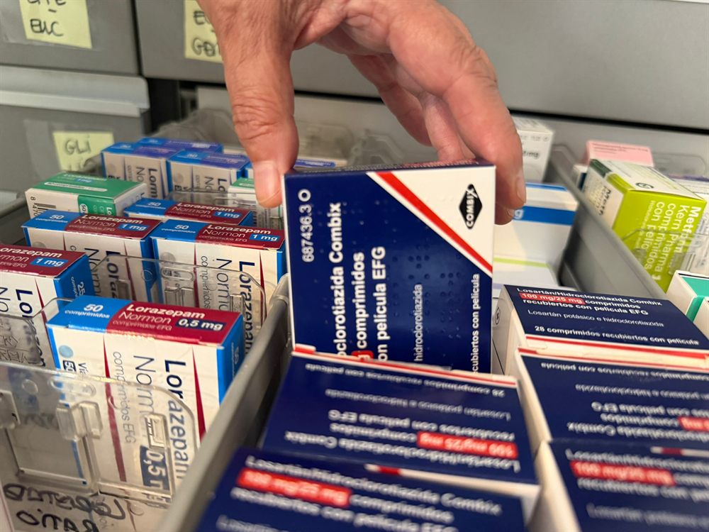 Calaix de medicaments organitzat